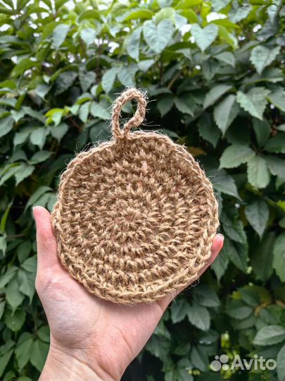 Губка (мочалка) из джута