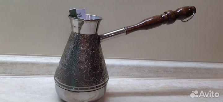 Турка для кофе медная