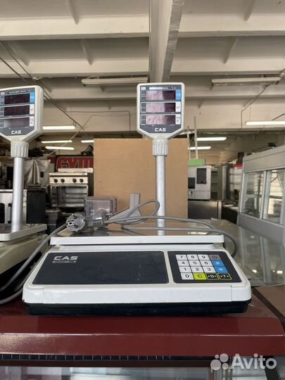 Весы торговые CAS PR-15P