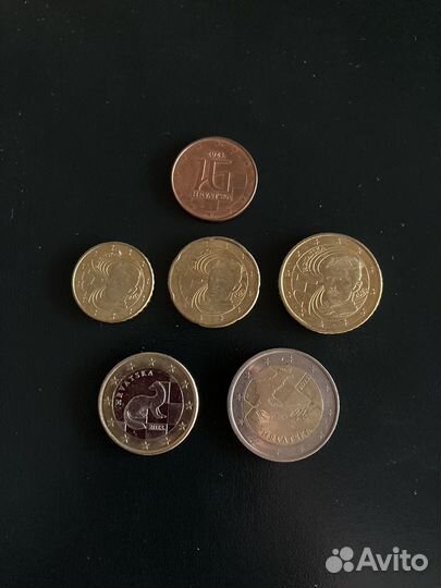 Монеты Хорватии 2023 евро
