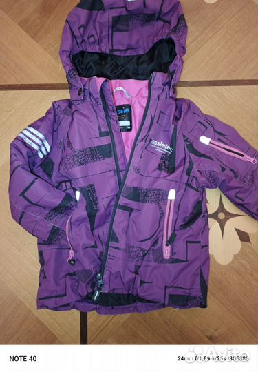 Куртка и полукомбинезон зимний для девочки 98-104