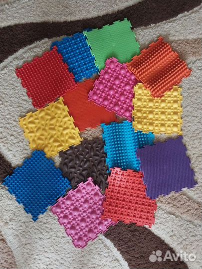 Модульный массажный коврик орто ортодон