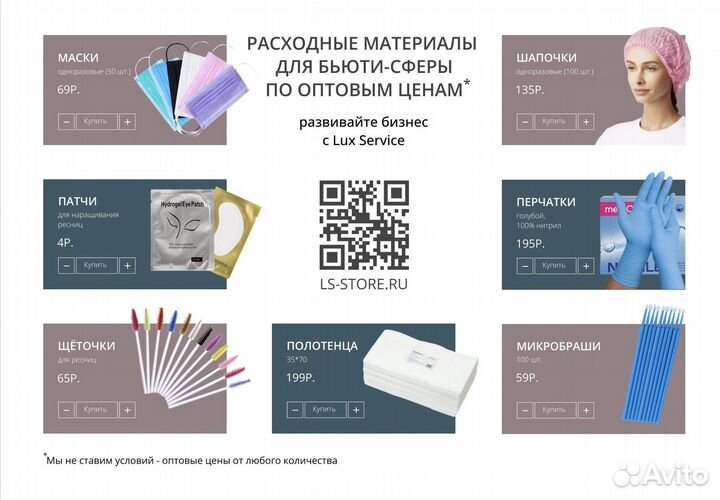 Перчатки нитриловые Розовые