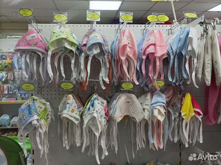 Новые чепчики для новорожденных