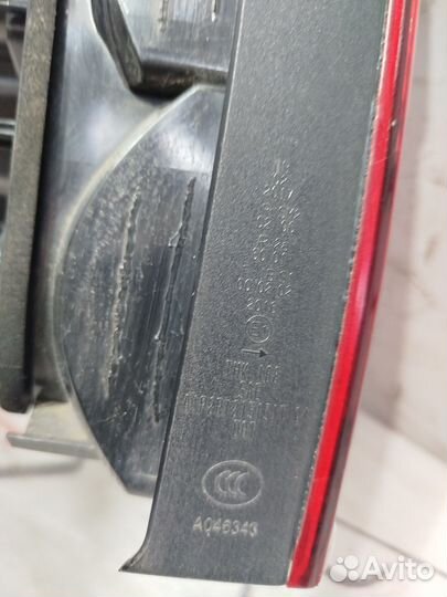 Фонарь volvo S80 AS 162516 1 модель 2 модель правый 31213380 KA9418