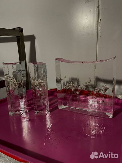 Крафтовый с цветами 15036 гр