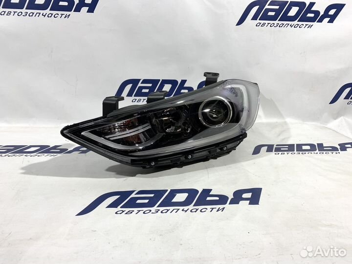Фара hyundai elantra 16-19 LH