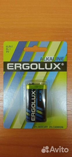 Батарейки Крона, новые