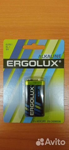 Батарейки Крона, новые