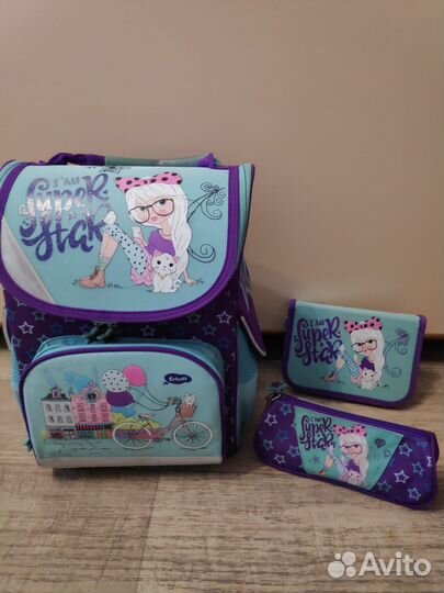 Рюкзак школьный+ 2 пенала