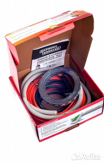 Двухжильный кабельный тёплый пол daewoo enertec