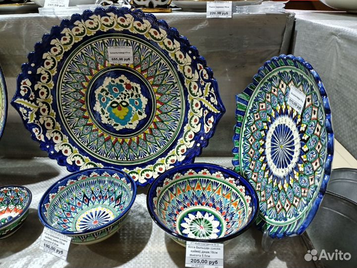 Восточная керамическая посуда в ассортименте