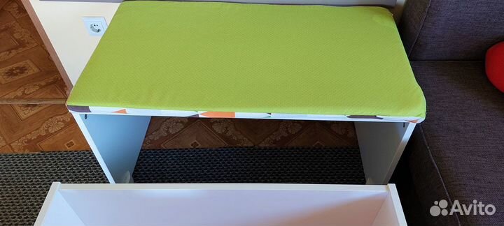 Детская мебель икеа (2 шкафа + скамья с ящиком)