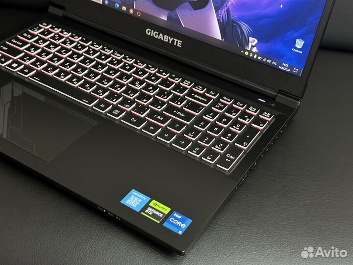 Игровой ноутбук gigabyte i5-12500H/ RTX4060 /16GB