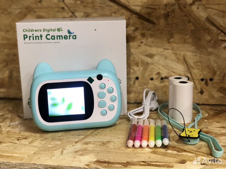 Детский фотоаппарат моментальной печати