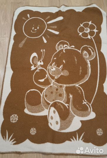 Одеяло детское шерстяное