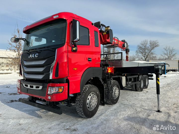 JAC N410 с КМУ, 2024