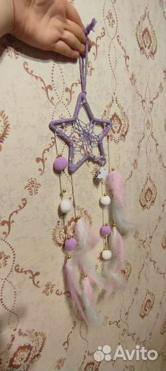 Ловец снов со светодиодной гирляндой