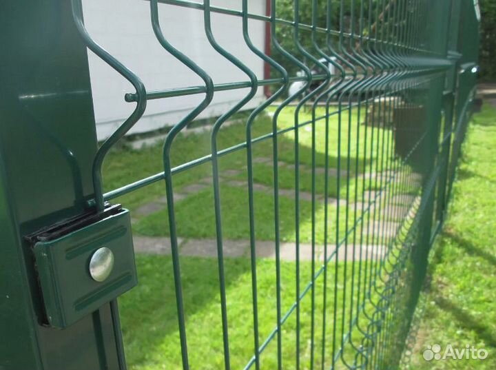 Забор сетка 3Д