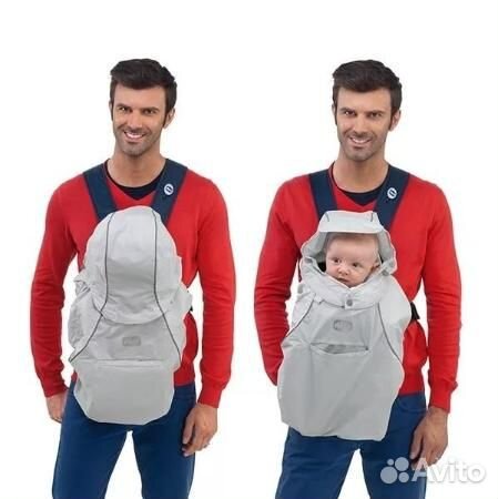 Новая Муфта на коляску, Дождевик Chicco для перено