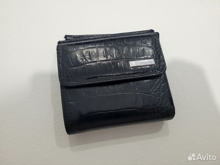 Натур кожа брендовый кошелёк Dimanche