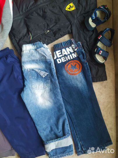 Пакет вещей (одежды) на мальчика