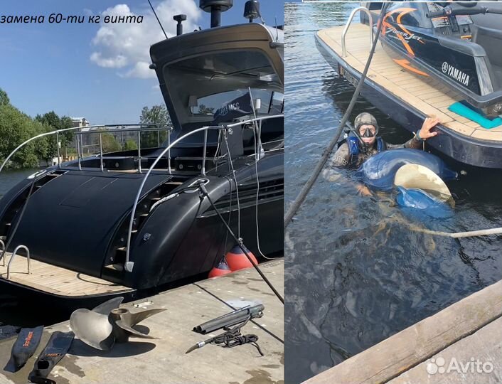 Водолаз, водолазные работы, услуги водолаза