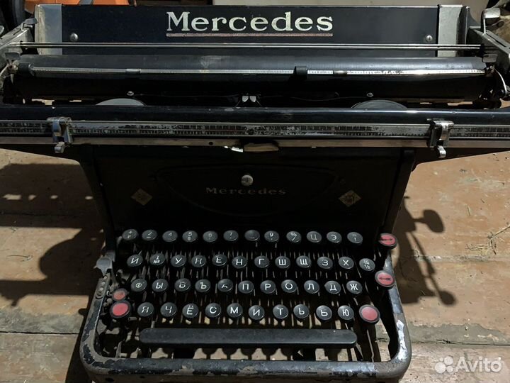 Печатная машинка Mercedes
