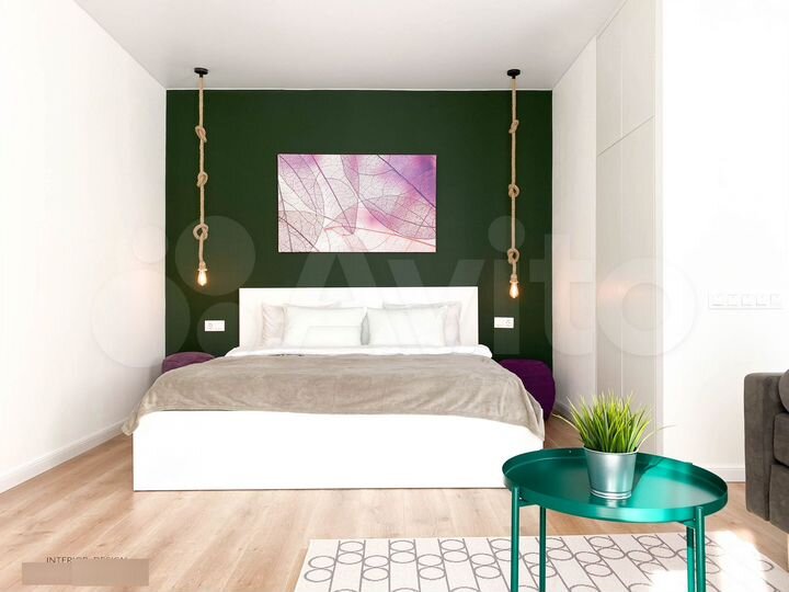 Квартира-студия, 45 м², 7/9 эт.