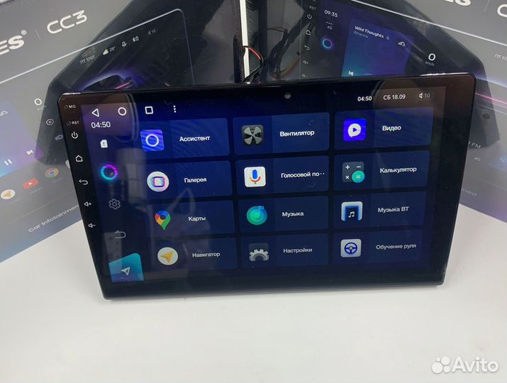 Магнитола Teyes CC3 4/64 для Рено Логан 2