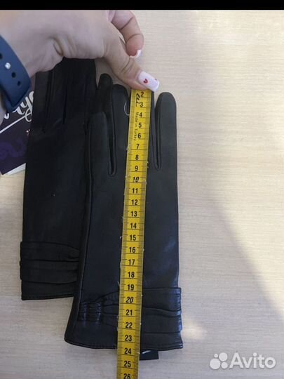 Перчатки кожаные женские новые