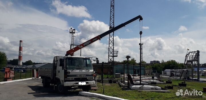 Самогруз манипулятор кран борт межгород
