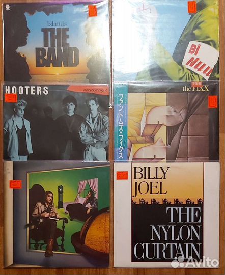 Виниловые пластинки фирменные иностранные