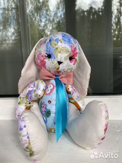 Мягкая игрушка Зайчик тильда ручной работы