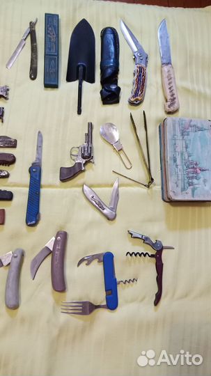 Перочиные ножики и опасные бритвы эпохи СССР.Обмен