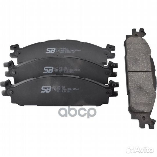 Колодки тормозные BP51622 SB Nagamochi