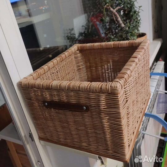 Корзина плетеная для хранения