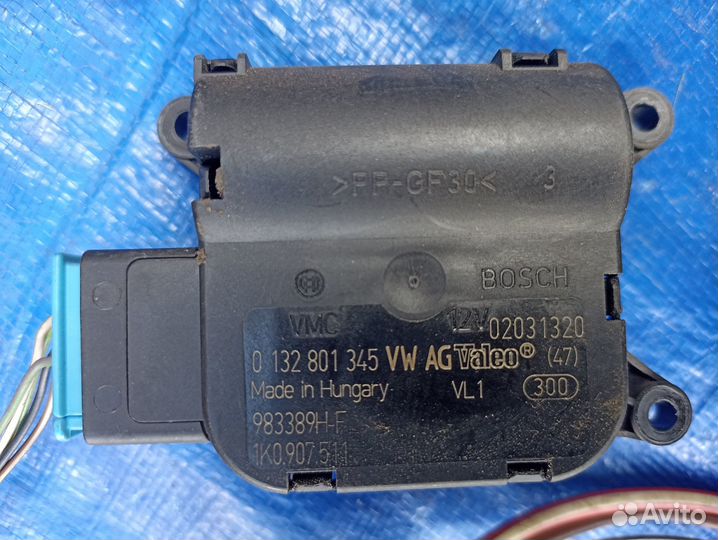 Сервопривод отопителя печки Skoda Octavia A5