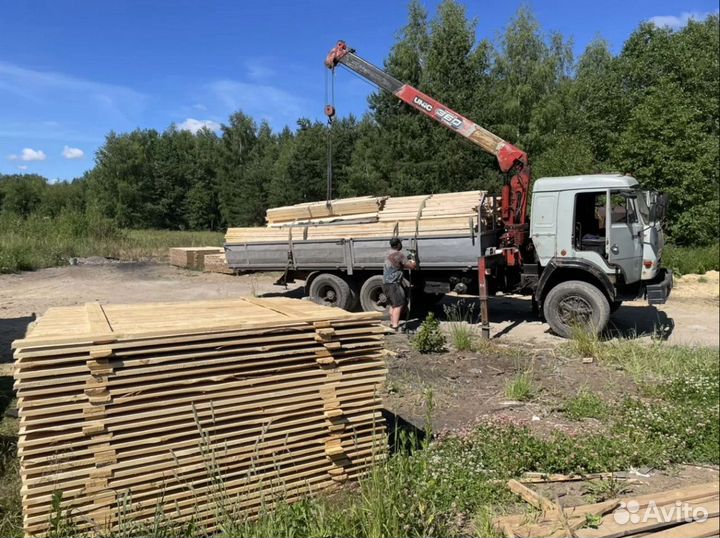 Обрезной брус все размеры поставка