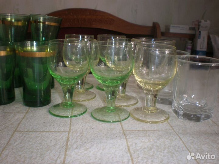 Стопки и рюмки времен СССР. Винтаж