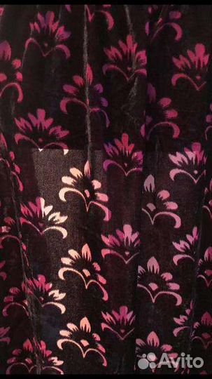 Отрез ткани СССР бархат