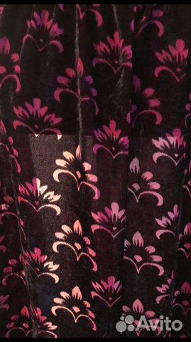 Отрез ткани СССР бархат