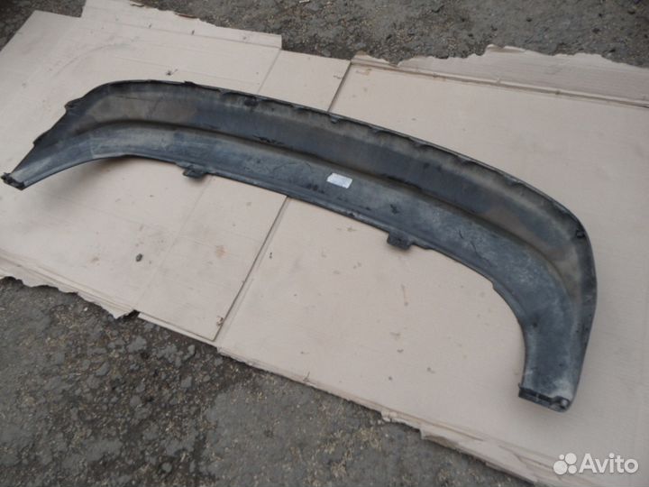 Юбка заднего бампера KIA Rio 4 рестайлинг 2015 рио