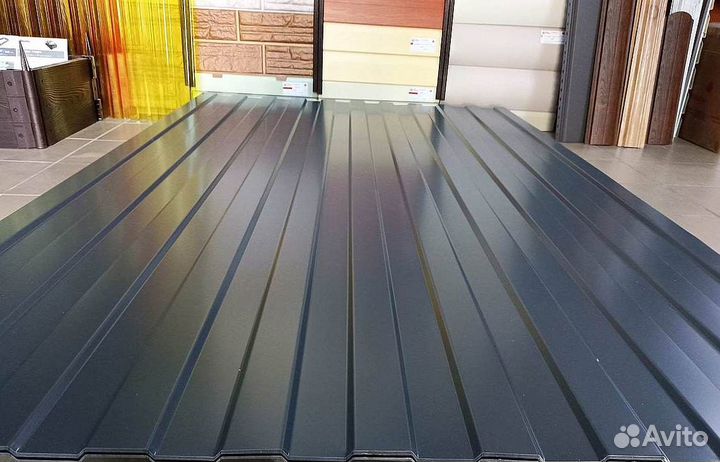 Профнастил С8 серый графит