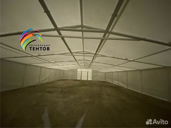 Шатер пвх с каркасом