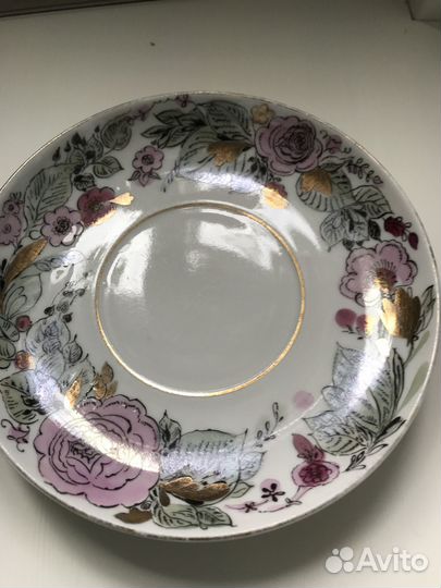 Блюдце фарфор лфз -СССР