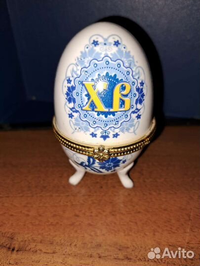 Пасхальный декор. Яйцо- шкатулка