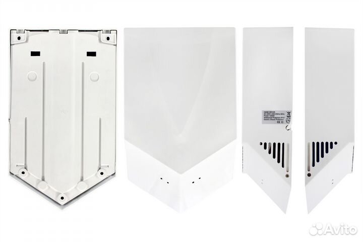 Сушилка для рук V образная скоростная белый