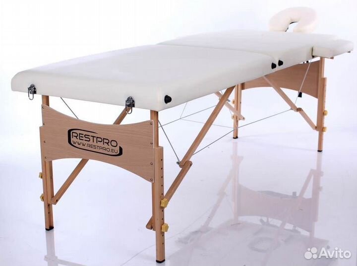Складной массажный стол restpro Classic 2 Cream