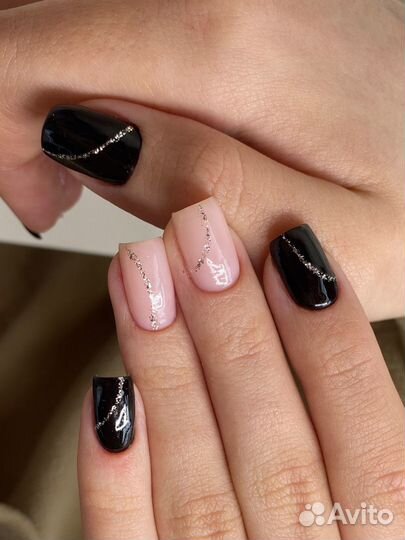 Комбинированный маникюр